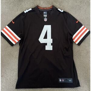 Cleveland Browns Deshaun Watson Nike Men's Brown 2022 Official NFL Game XL